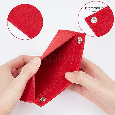3Pcs 3 Style Felt Purse Organizer Insert FIND-WR0006-68B-1