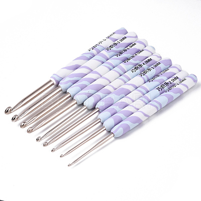 Aluminum Diverse Size Crochet Hooks Set TOOL-S015-015-1