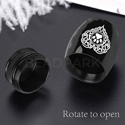 Stainless Steel Cremation Urn AJEW-CN0001-89B-1
