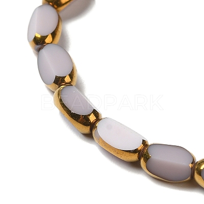 Electroplate Glass Beads Strands X-EGLA-P061-02A-03-1
