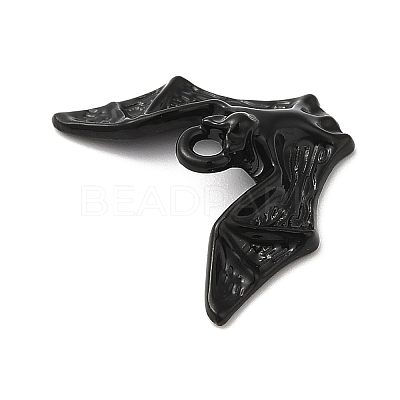 Halloween Spray Painted Alloy Pendants PALLOY-D019-05-1
