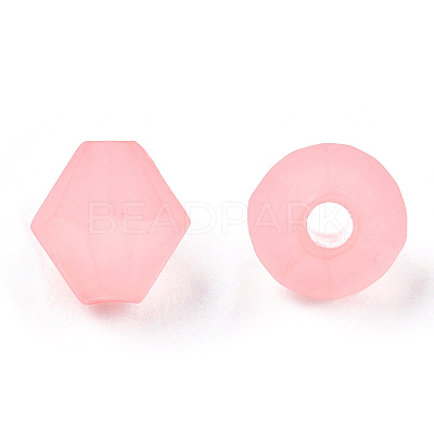 Frosted Acrylic Beads MACR-S373-61K-02-1