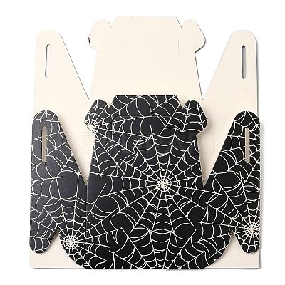 Halloween Theme Paper Cupcakes Boxes CON-I009-15B-1