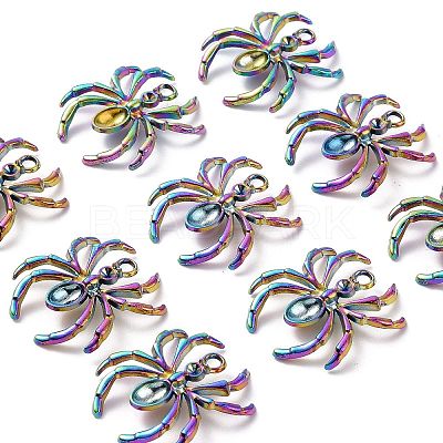 Alloy Pendants Rhinestone Settings PALLOY-N156-068-RS-1