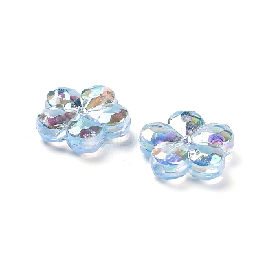 Transaparent Acrylic Beads PACR-H004-01K-1