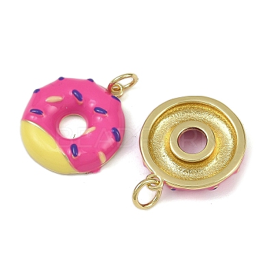 Brass Enamel Pendants KK-I358-072G-03-1