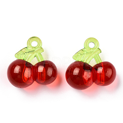 Transparent Acrylic Pendants X-TACR-CJC0010-04-1