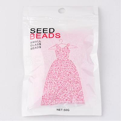12/0 Opaque Colours Round Glass Seed Beads X-SEED-A010-2mm-55-1