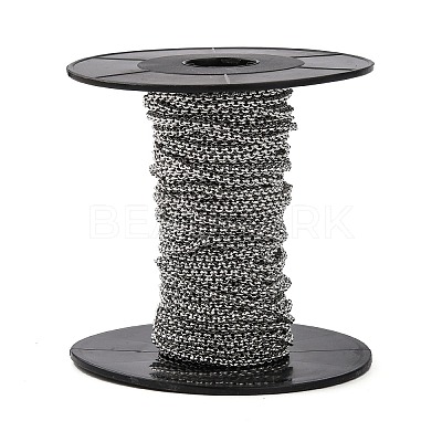 Tarnish Resistant 304 Stainless Steel Rolo Chains CHS-K001-99D-1