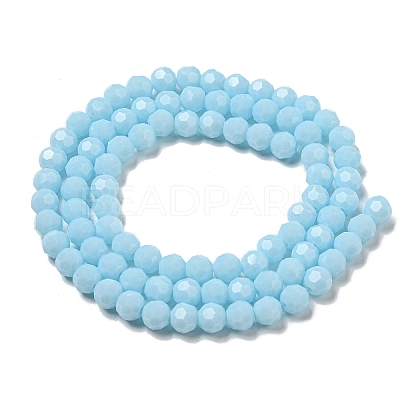 Opaque Glass Beads Stands EGLA-A035-P6mm-D10-1