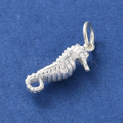 925 Sterling Silver Sea Animal Sea Horse Charms STER-E071-02S-05-1