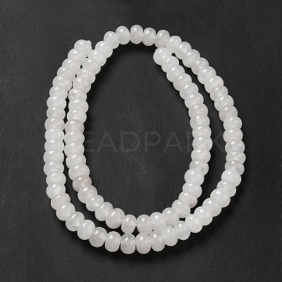 Natural White Jade Beads Strands G-D481-17B-1