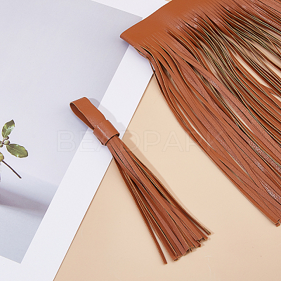 3M PU Leather Fringe Trim DIY-HS0002-30C-1
