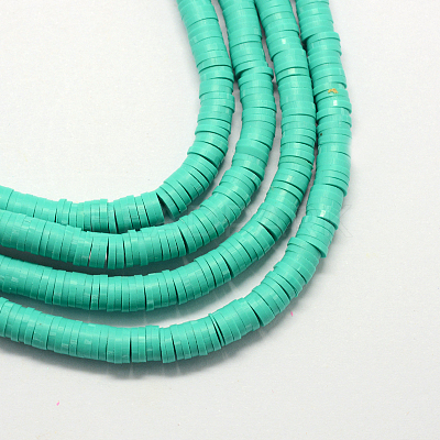 Handmade Polymer Clay Beads CLAY-R067-8.0mm-A34-1