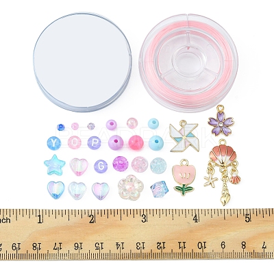 DIY Stretch Bracelet Making Kit DIY-FS0004-03-1