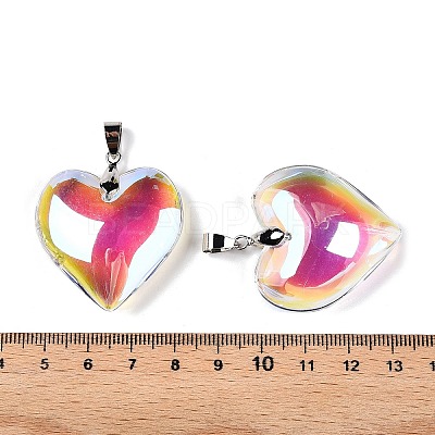 Glass Pendants GLAA-N001-23A-1