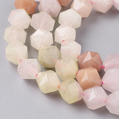 Natural Pink Aventurine Beads Strands G-F668-04-10mm-1