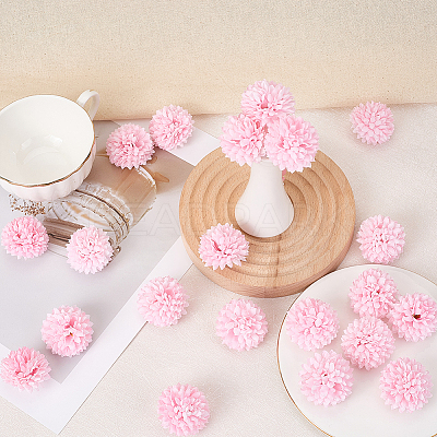 20Pcs Chrysanthemum Flower Ornaments AJEW-CN0003-07B-1