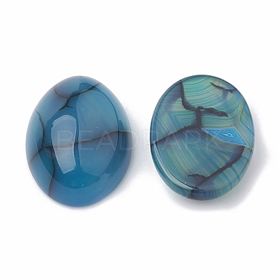 Natural Agate Cabochons X-G-S330-15C-1