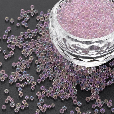 DIY Nail Art Decoration Mini Glass Beads MRMJ-N028-001A-B20-1