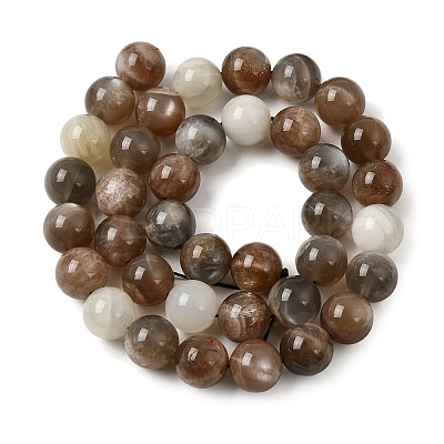 Natural Multi-Moonstone Beads Strands G-J157-10mm-01-1