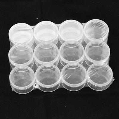 Plastic Bead Containers CON-S039-1