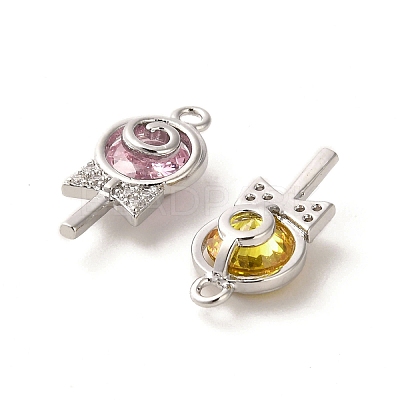 Glass Pendants KK-P260-08P-1