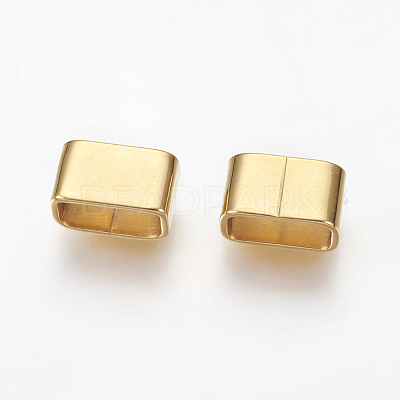 201 Stainless Steel Slide Charms STAS-G187-30G-1