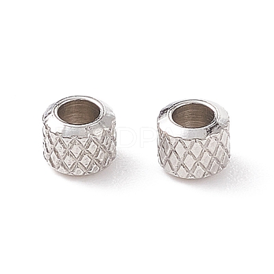 Tarnish Resistant 304 Stainless Steel Beads X-STAS-R096-3mm-02-1