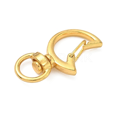 Alloy Swivel Clasps FIND-C084-02B-G-1