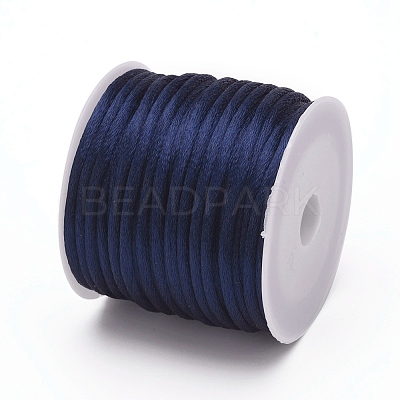 Nylon Satin Rattail Cords NWIR-L006-1mm-28-1