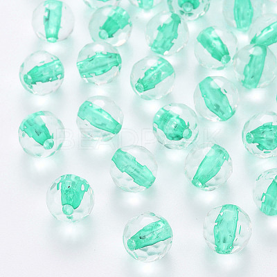 Transparent Acrylic Beads TACR-S154-11A-68-1