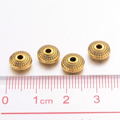 Tibetan Style Alloy Spacer Beads GLF0391Y-1