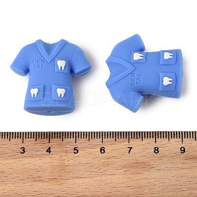 Dentist Theme Silicone Beads SIL-D014-04B-1