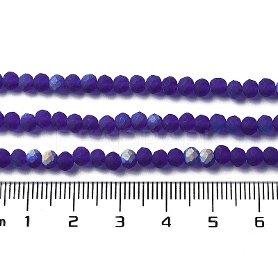 Transparent Glass Beads Strands EGLA-A044-T1mm-MB06-1