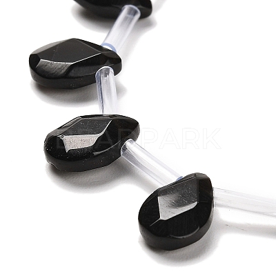 Natural Obsidian Beads Strands G-Q167-A09-01-1