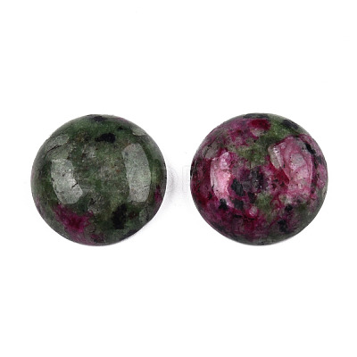 Synthetic Ruby in Zoisite Gemstone Cabochons G-T020-16mm-17-1