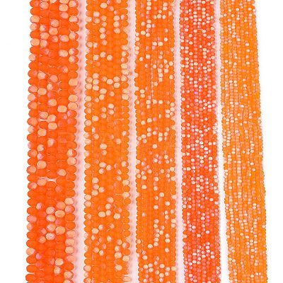 Transparent Glass Beads Strands EGLA-A044-T2mm-MB25-1
