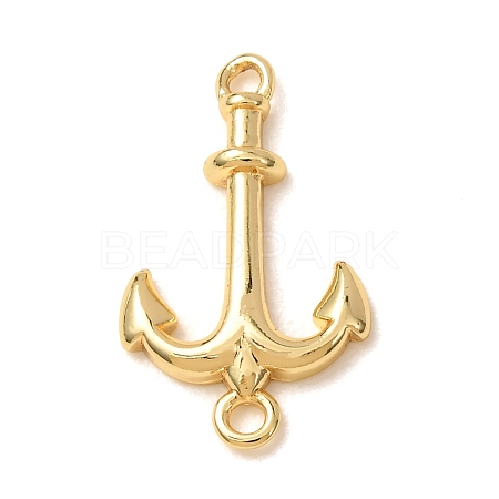 Brass Connector Charms KK-CBA0009-02G-1