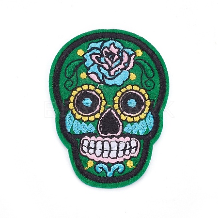 Computerized Embroidery Cloth Iron On Patches DIY-WH0139-A06-1