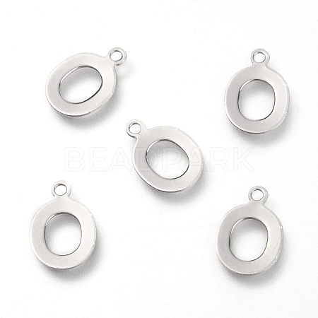 Non-Tarnish 201 Stainless Steel Charms STAS-C021-06P-O-1