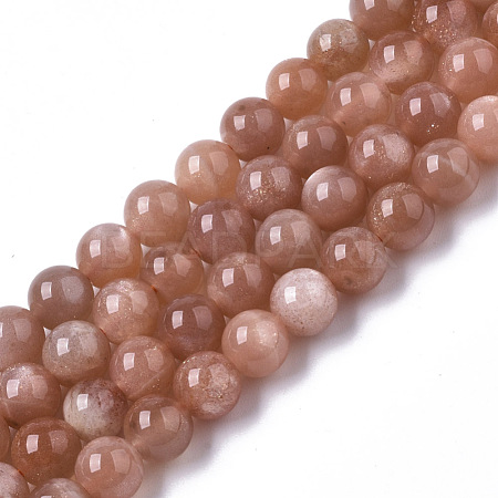 Natural Sunstone Beads Strands G-R465-23A-1