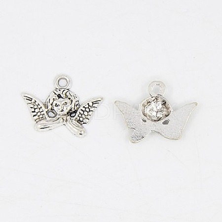 Tibetan Style Pendants TIBEP-EA8756YKG-AS-LF-1