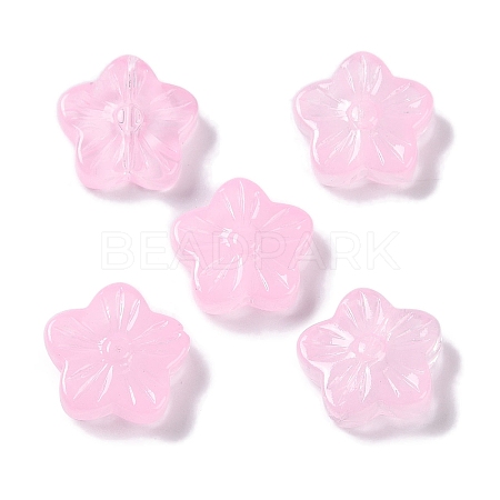 Baking Paint Glass Beads GLAA-S202-06C-1