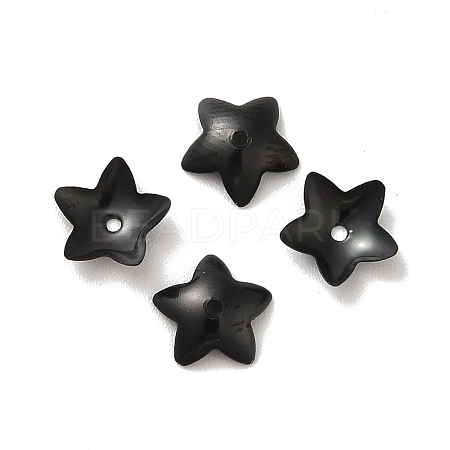 Ion Plating(IP) 304 Stainless Steel Flower Bead Cap STAS-G127-05EB-1