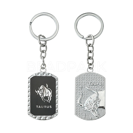 Alloy Enamel Keychain KEYC-YW00022-04-1