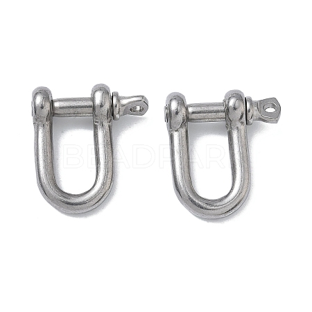 304 Stainless Steel Ring Clip Buckles for Bag Chain Strap STAS-C165-02A-P-1