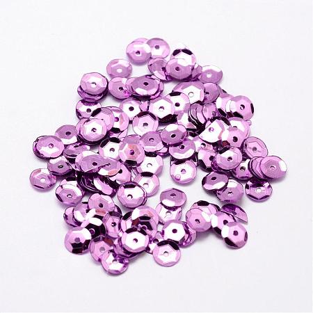 Plastic Paillette Beads PVC-A001-6mm-03-1