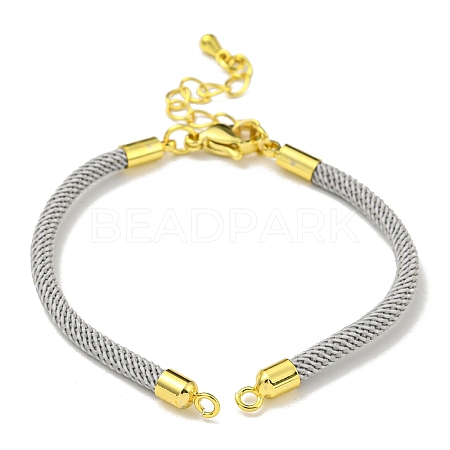 Nylon Cords Bracelet Makings Fit for Connector Charms AJEW-P116-02G-06-1