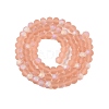 Transparent Glass Beads Strands EGLA-A044-T6mm-MB21-3